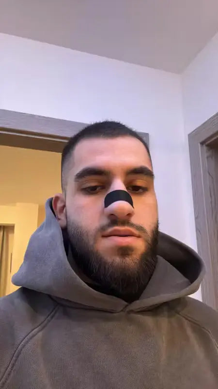 Customer Fadi Kays after using NoseEase nasal strips